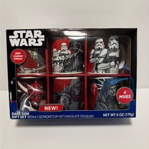 Star Wars Dark Side Mug Gift Set - Red, Black, White